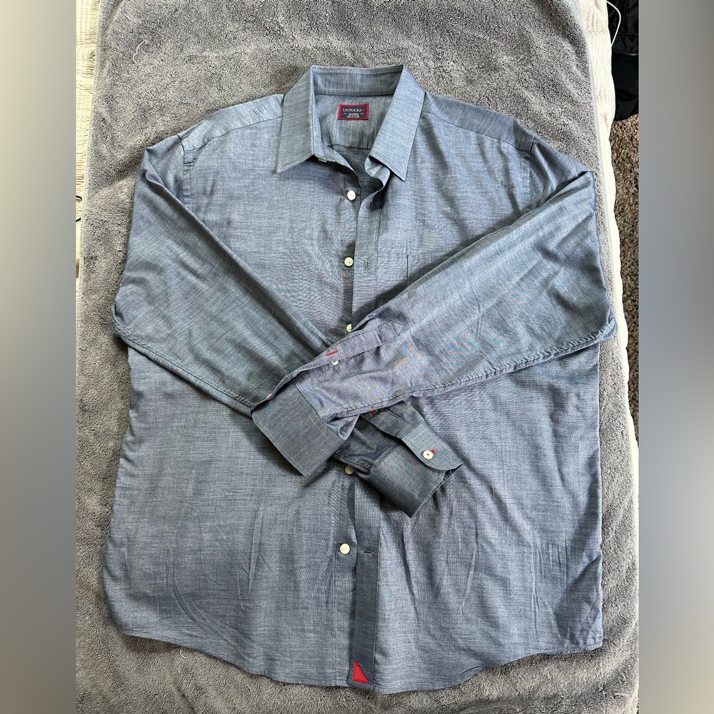 Untuckit mens shirt long sleeve